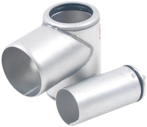 blücher Water trap waterline dn75 horizontal ss