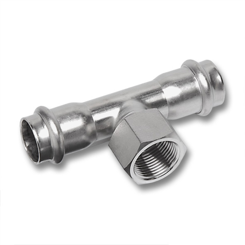 sanha Press t-piece ft ss 35x3/4x35 sanha
