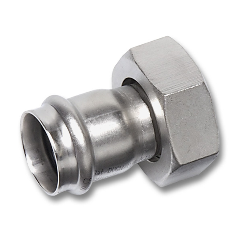 sanha Press adapter with ft ss 18x3/4 with nut sanha