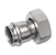 sanha Press adapter with ft ss 18x3/4 with nut sanha