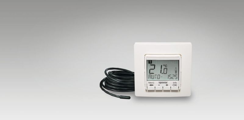 uponor Comfort e termostaatti set t-87if 230v, digitaalinen