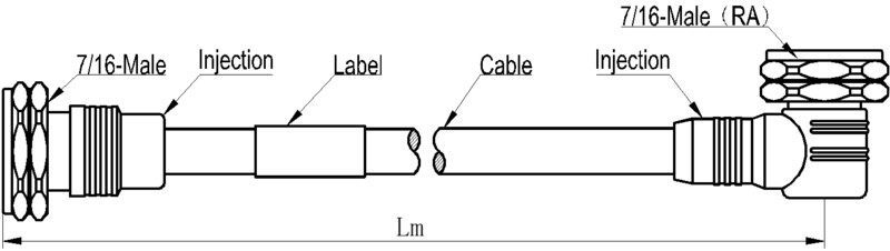 naficon Färdig kabel 7/16m - 7/16ma 12m