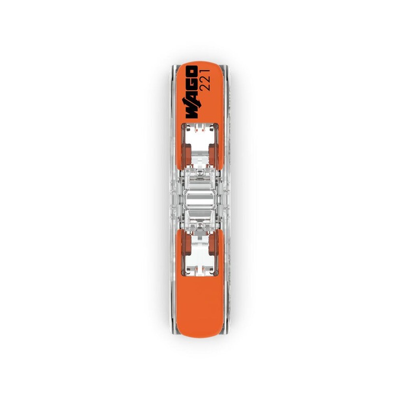 wago Compact splicing connector 2-pole, inline, 0.2-4mm2, (12)