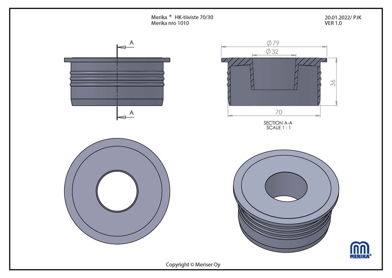 merika Hk gasket merika 70x30 1010