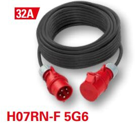 CORD EXTENSION SET ONNLINE 32A 400V 6H IP44 10M