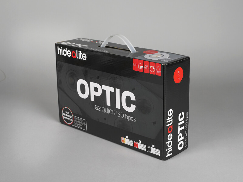 hide-a-lite Alasvalo optic g2 quick iso ip44 350lm 6w tune dim wh 6pac