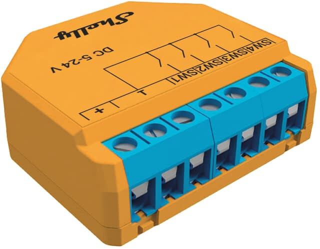 OHJAUSYKSIKKÖ SHELLY PLUS I4 DC, 4-K 12-24V WIFI