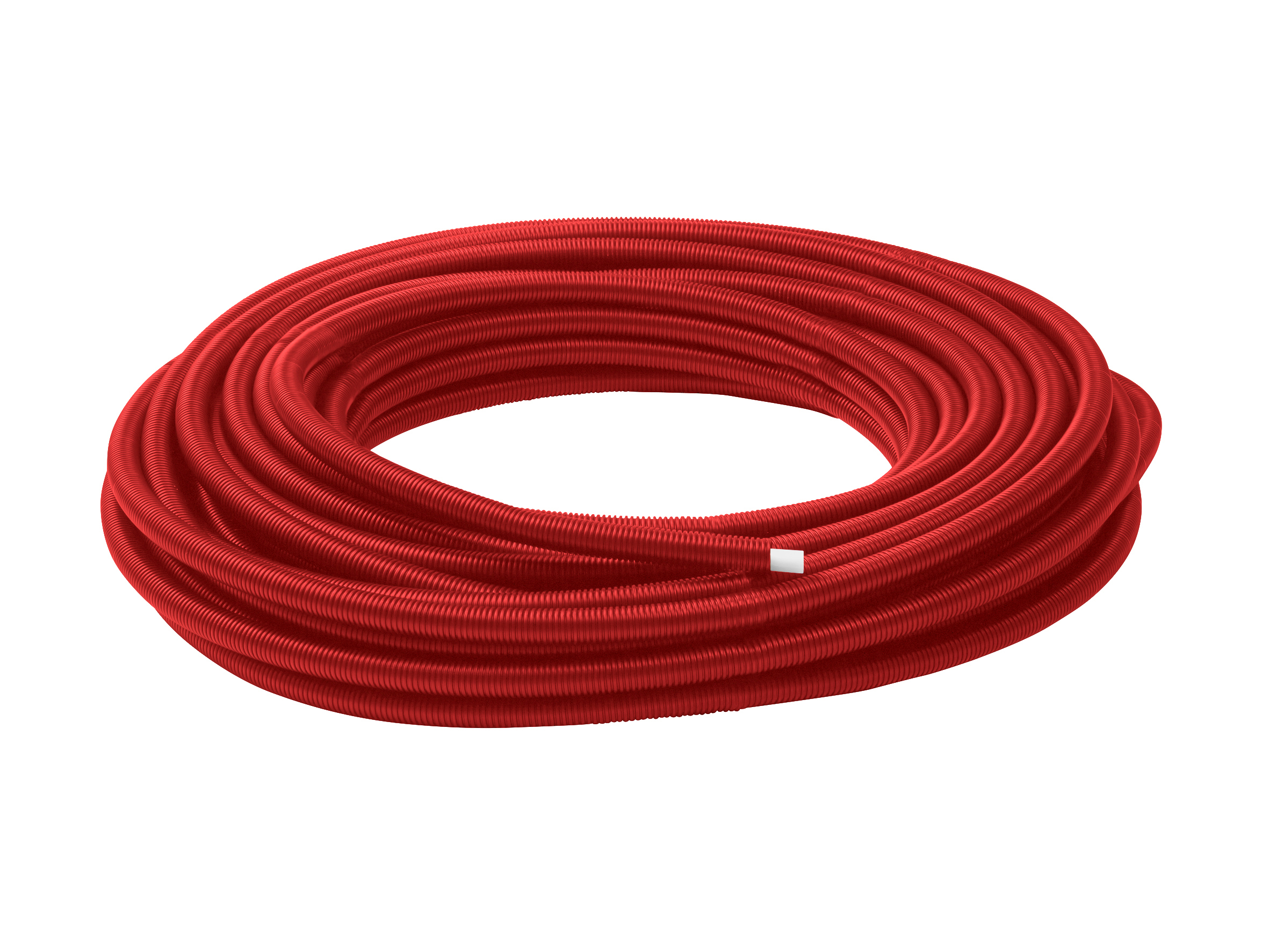 PEX-TAPPVATTENRÖR WAVIN 15x2,5/28 SKYDDSR.50m RÖD
