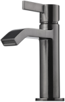 BASIN FAUCET TAPWELL ARM071 BRUSHED BLACK CHROME