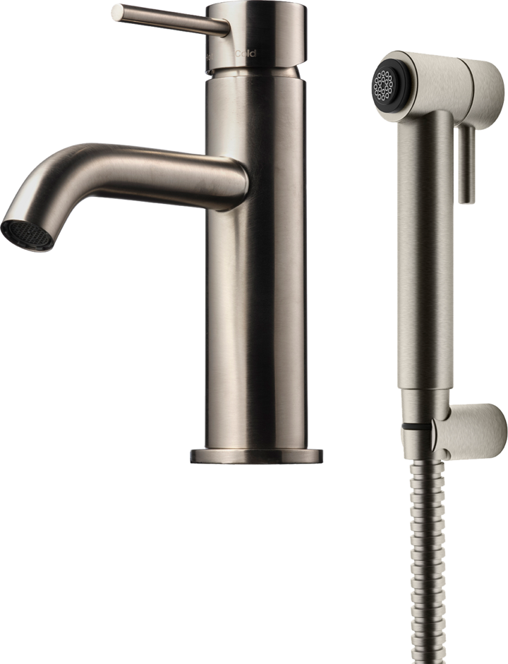 PESUALLASHANA TAPWELL EVM069 BRUSHED NICKEL BIDÉ