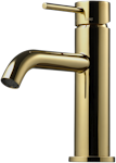 BASIN FAUCET TAPWELL EVM072 HONEY GOLD