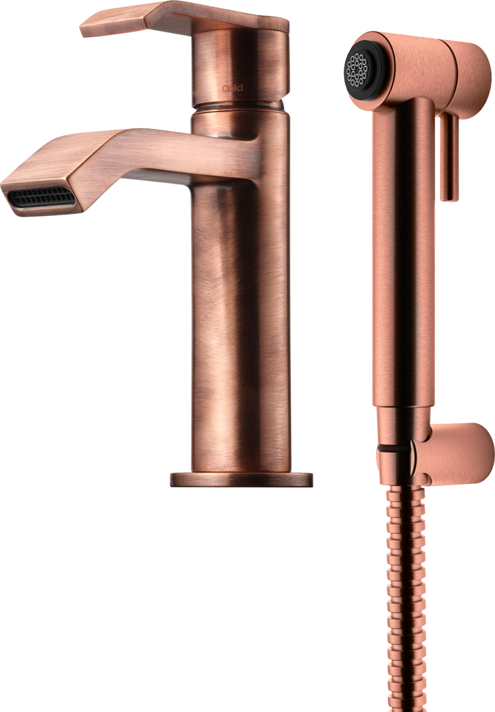 BASIN FAUCET TAPWELL VIC069 COPPER BIDÉ