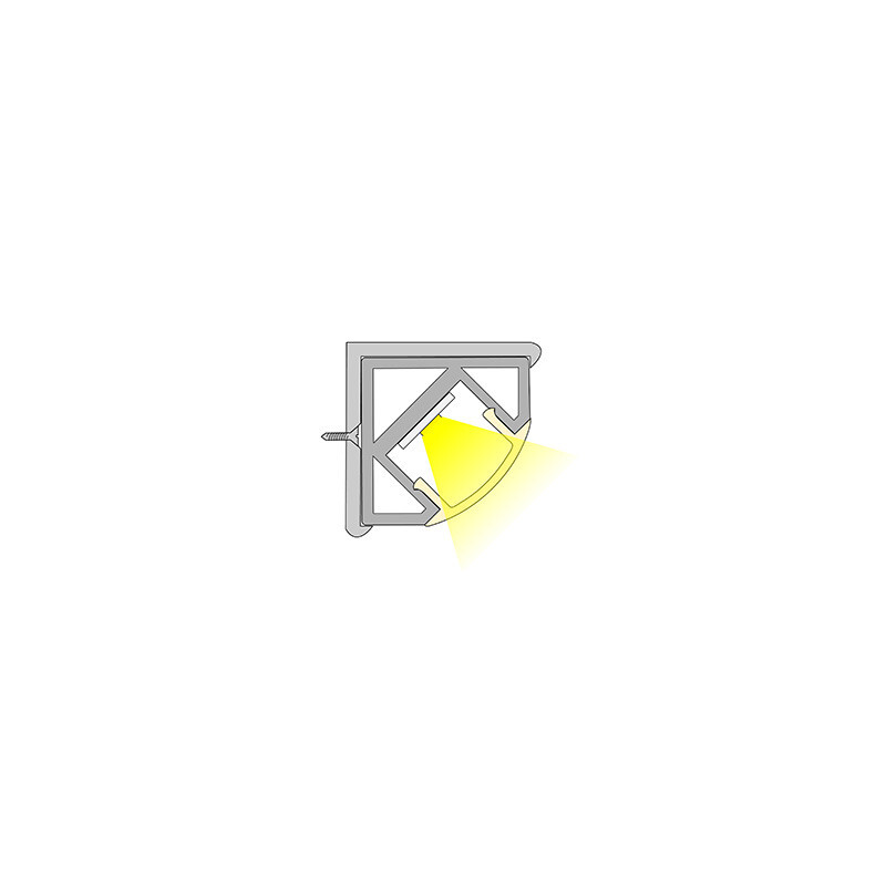 limente Led strip corner 19x19x2150 mus