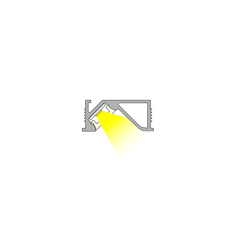 limente Led strip lila 200 24x10,5x2000 alu