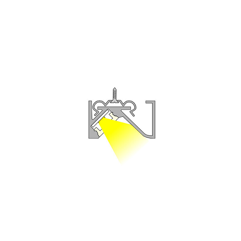 limente Led strip lilo 200 22x12,5x2000 alu