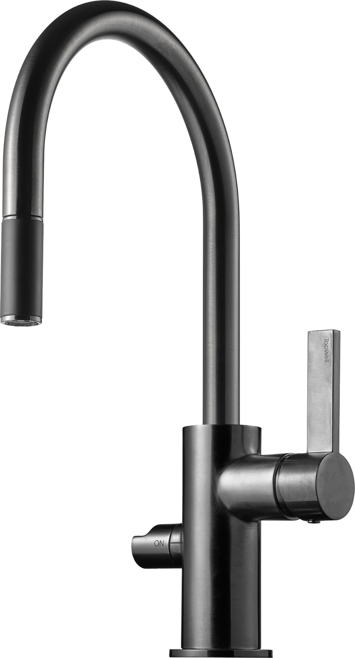 KEITTIÖHANA TAPWELL ARM385 BRUSHED BLACK CHROME