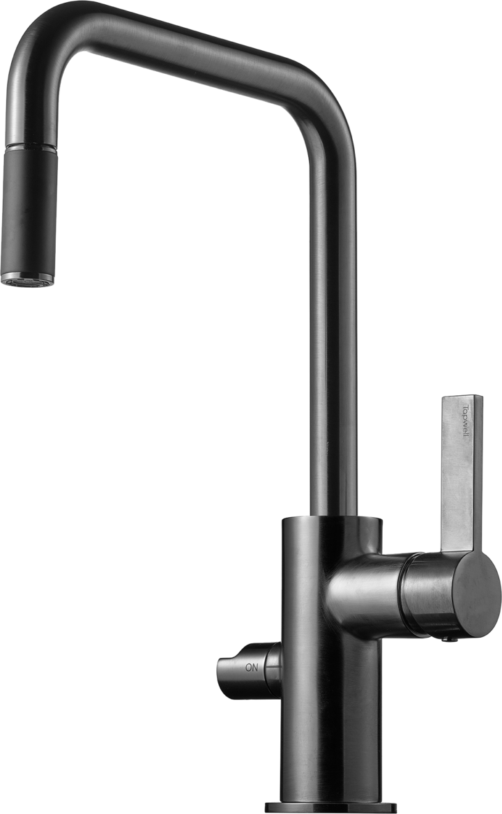 KEITTIÖHANA TAPWELL ARM587 BRUSHED BLACK CHROME