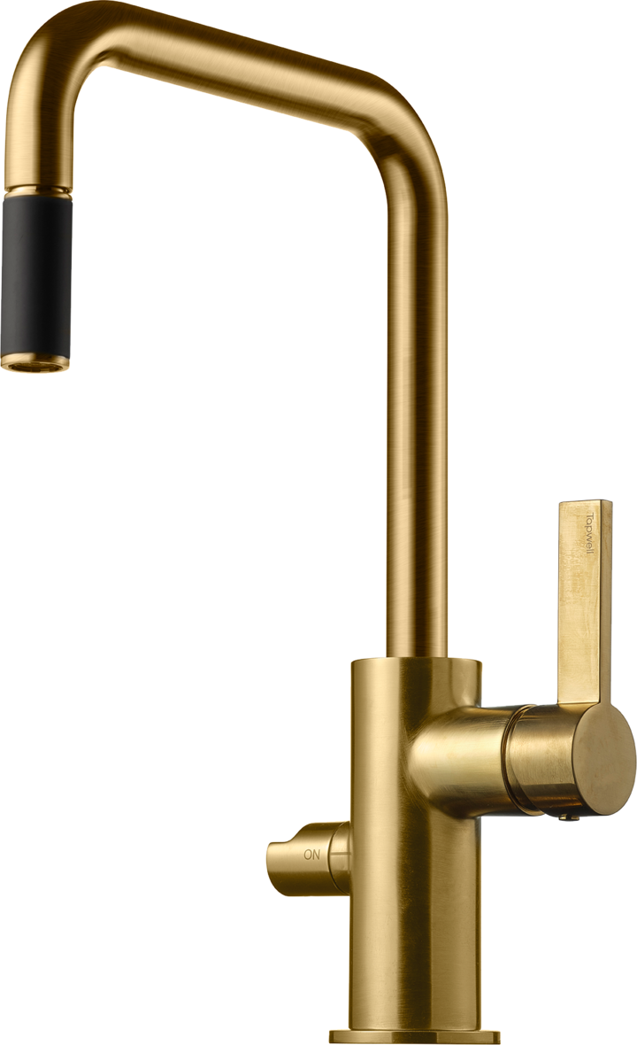 KEITTIÖHANA TAPWELL ARM587 BRUSHED HONEY GOLD