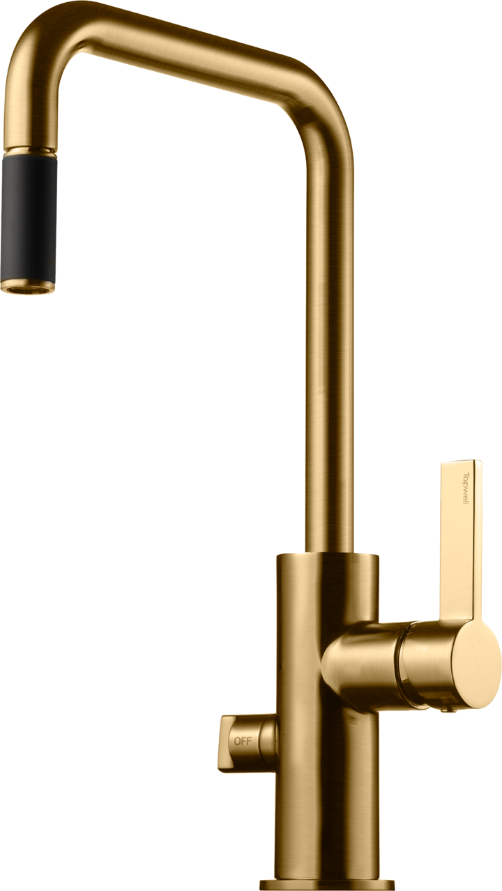 KEITTIÖHANA TAPWELL ARM887 BRUSHED HONEY GOLD
