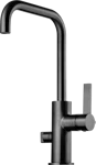 KITCHEN MIXER TAPWELL ARM984 BRUSHED BLACK CHROME