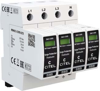 YLIJÄNNITESUOJA TEOLLISUUS CITEL DAC1-13VGS-40-275