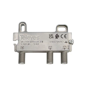 televes Fördelare 2x 4-5db, 5-2400mhz, dc