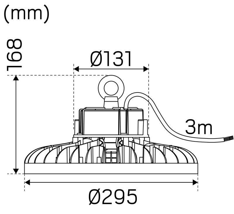 hide-a-lite High-bay luminaire highlite ip65 29900lm 200w 840 90