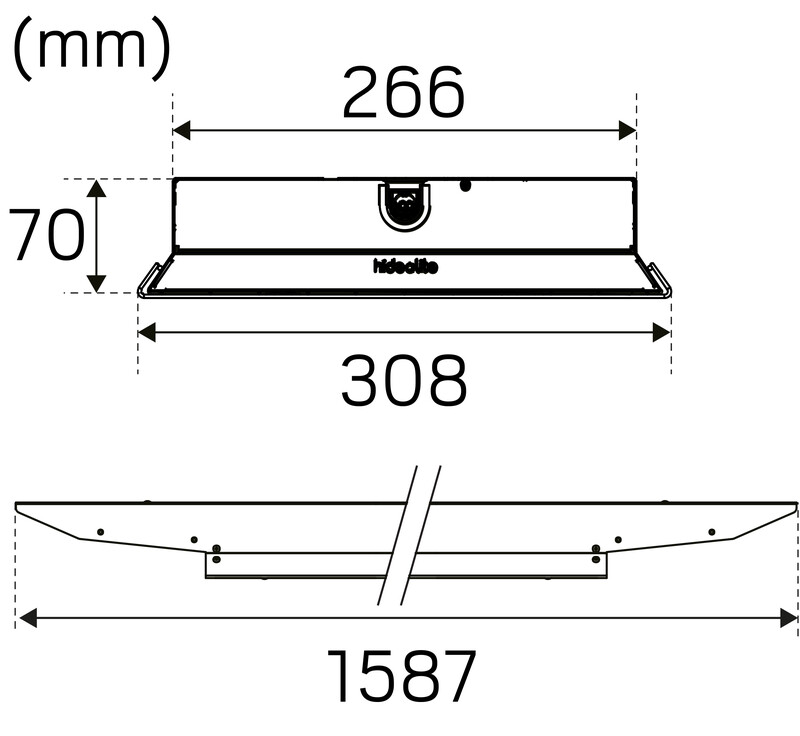 hide-a-lite Teo.val. avoin indline sport ip23 22400lm 150w 840 65 da2
