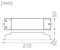 hide-a-lite Elektroniskt förkopplingsdon ip20 24v 60w dim