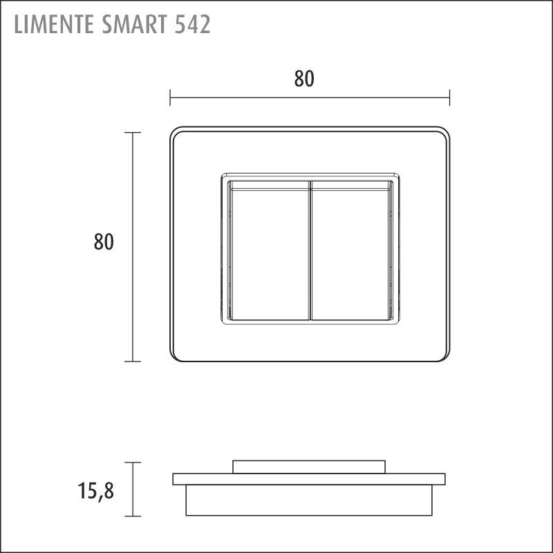 limente Regulator smart 542 lx-2 wh