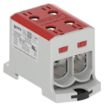 UNIVERSAL CONNECTOR 2xAl/Cu, 6-95mm2 RED