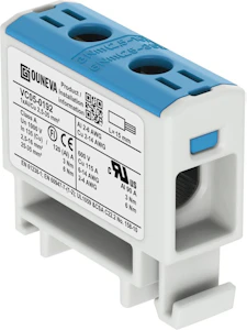 ouneva Universal connector 1xal/cu, 2,5-35mm2 blue