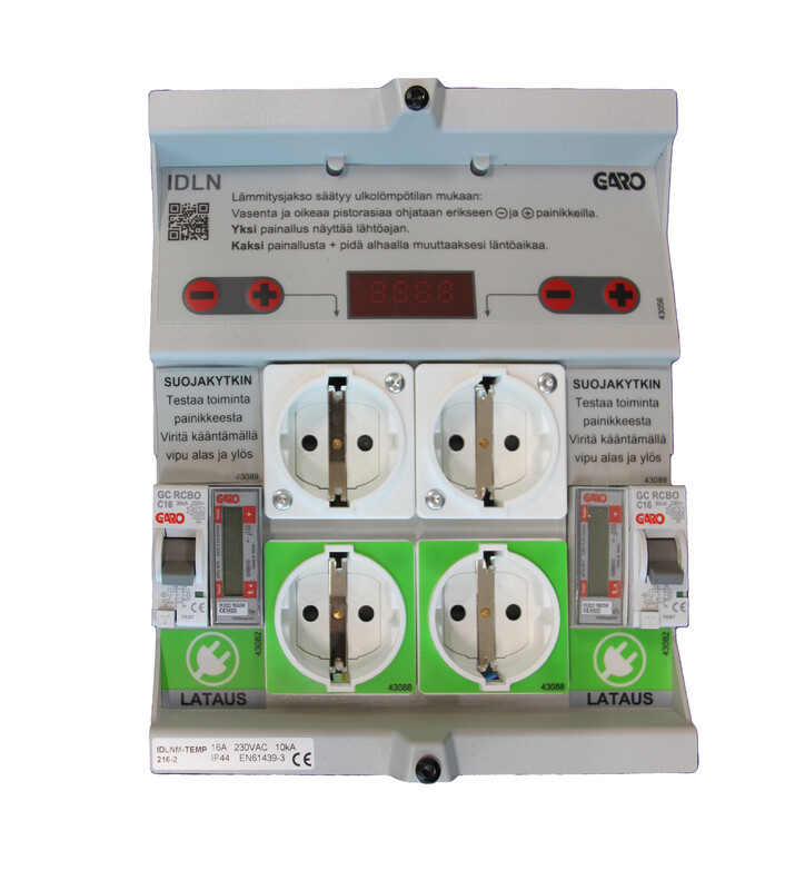 OUTDOOR DISTRIBUTION BOX GARO IDLNM-TEMP 216-2 KWH