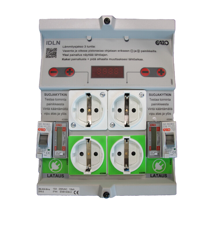 OUTDOOR DISTRIBUTION BOX GARO IDLNM-3HRS 216-2 KWH