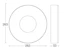 steinel Ceiling/wall luminaire rs 200 c 3k ip54 ant