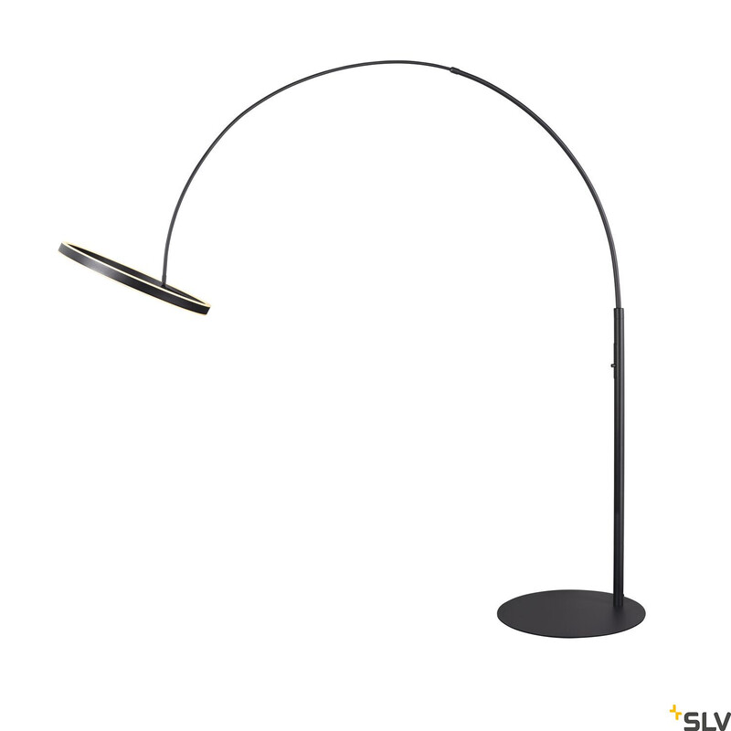 slv norway Gulvarmatur one bow fl gulv sort 20w 1200/1200lm