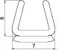 obo bettermann Matarkanal obo wdkm6, 6x7x2000 pvc val