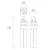 sylvania Led socket lamp toledo lynx lynx d18 g24d 7w 840 770lm
