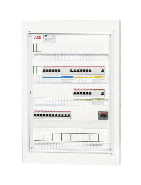 FINAL CIRC.BOARD FLUSH/WALL 50A, IP20C, FE