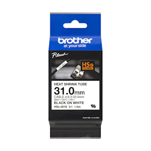 brother Markerings krympslang brother 31,0mm vit hse261e