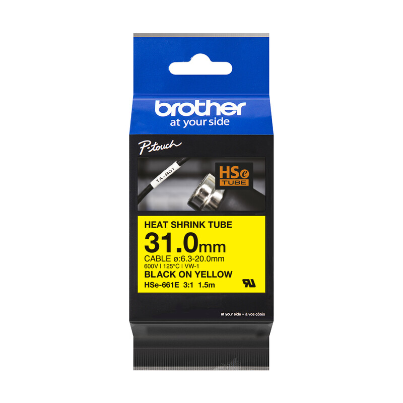 TARRAKASETTI BROTHER KUTISTE 31,0mm KELTAINEN HSE661E