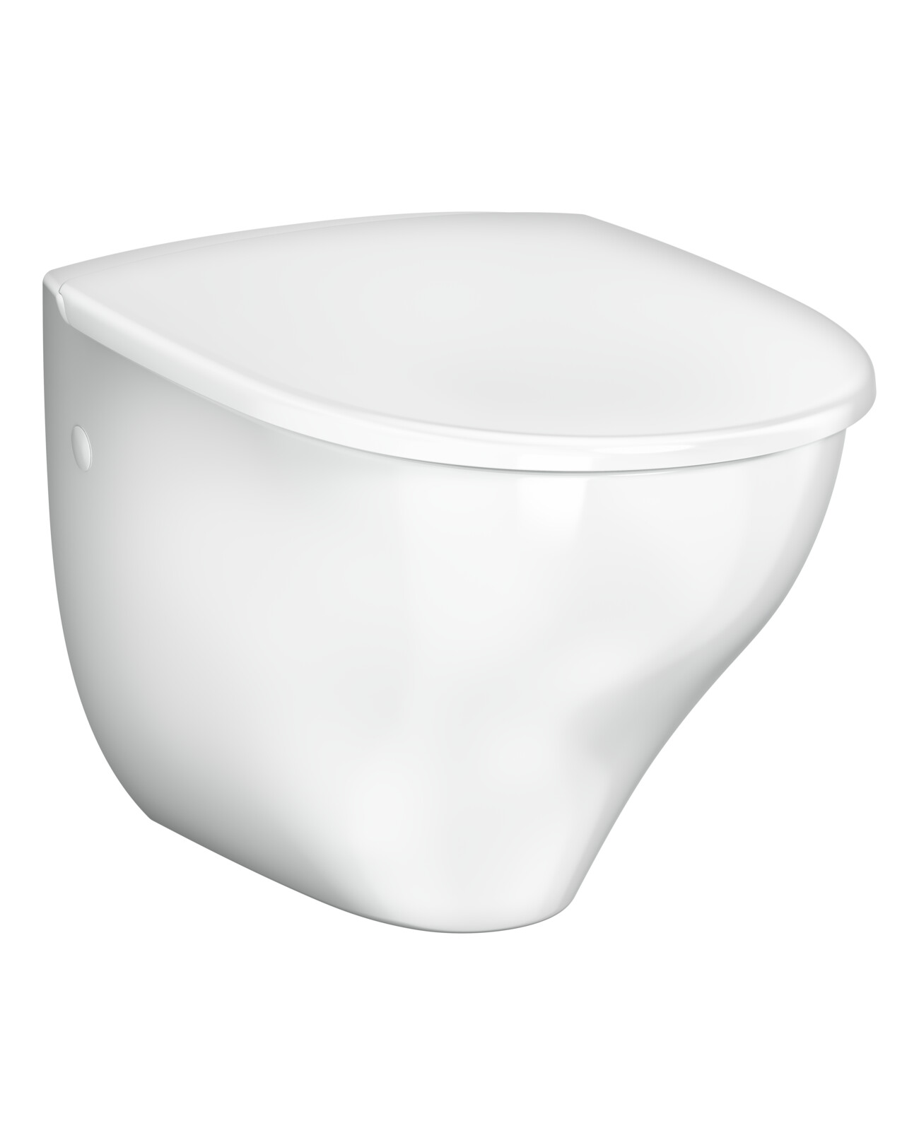 TOILET WALL-HUNG GUSTAVSBERG 1530HF NAUTIC  WITH SEAT