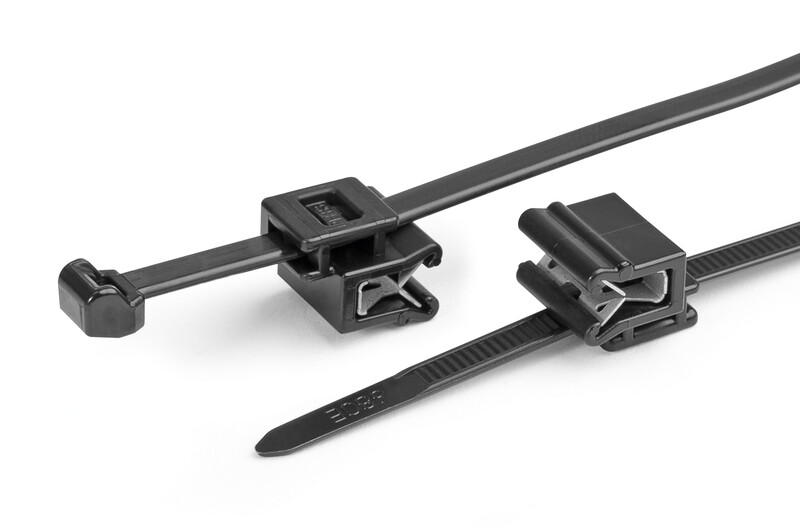 KAAPELIKIINNIKE EDGECLIP T50ROSEC5A 4,6X200 MUS 100KPL