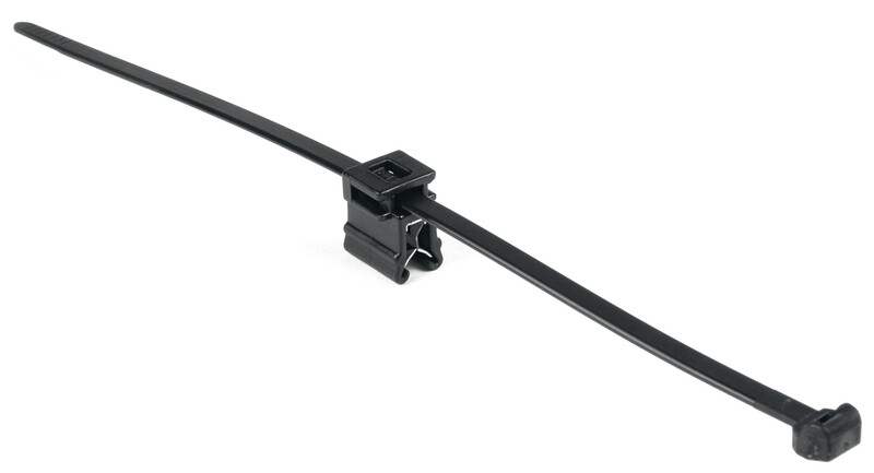 KAAPELIKIINNIKE EDGECLIP T50ROSEC4B 4,6X200 MUS 100KPL