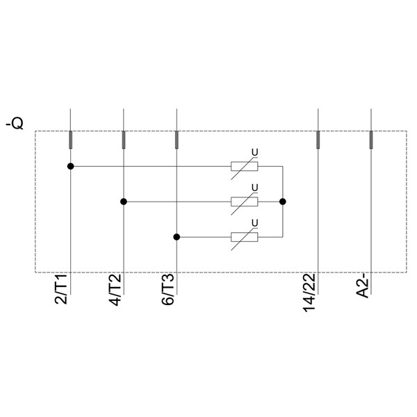 siemens Varistor protector 3rt2916-1pb2