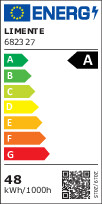 limente Led strip led-ribbon40 com 48w 4000k va