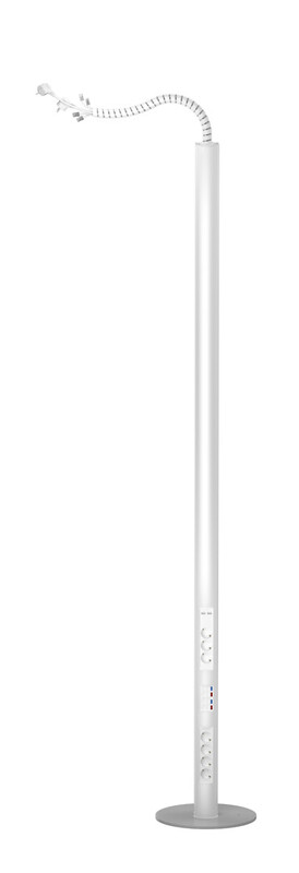 ENERGY POLE PAJAP PRP 443D-USB 2-COMP WHITE