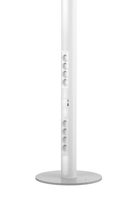 pajap Pistorasiapylväs pajap prp-g 424-7.1-puoleinen valk