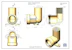 merika Drainage elbow merika 3/4x32mm vellu long brass 6112