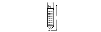 ledvance Lineaarilamppu pfm special line118 15w/827 2000lm r7s dim
